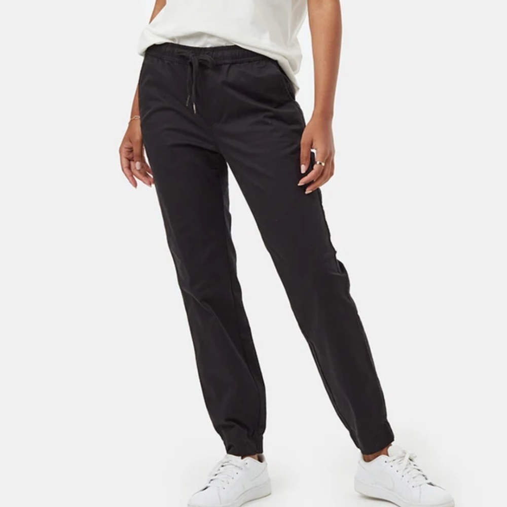tentree Black Track Joggers